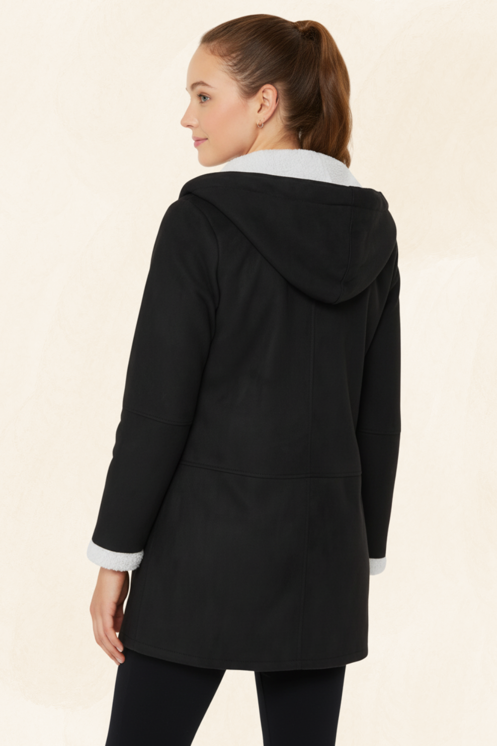 Élodie Claire | Women's Luxe Fleece-Lined Coat
