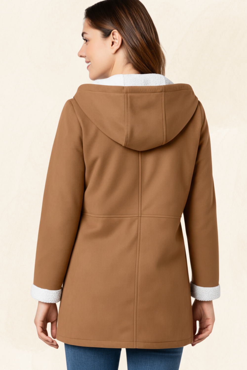 Élodie Claire | Women's Luxe Fleece-Lined Coat