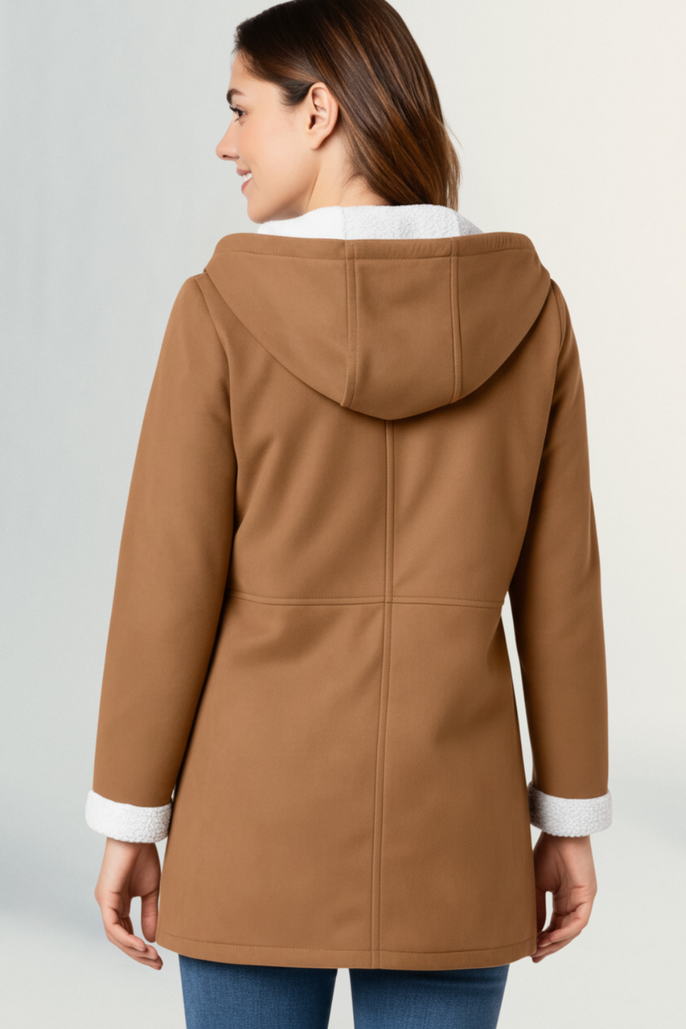 Élodie Claire | Women's Luxe Fleece-Lined Coat