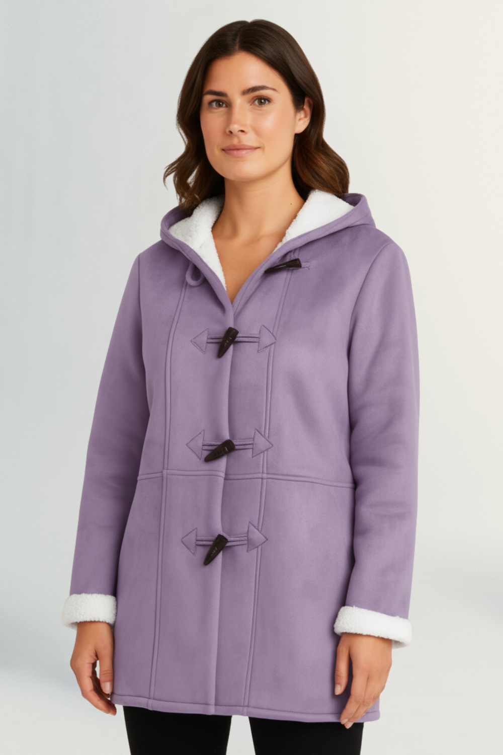 Élodie Claire | Women's Luxe Fleece-Lined Coat