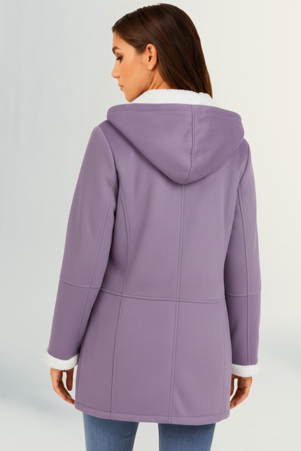 Élodie Claire | Women's Luxe Fleece-Lined Coat