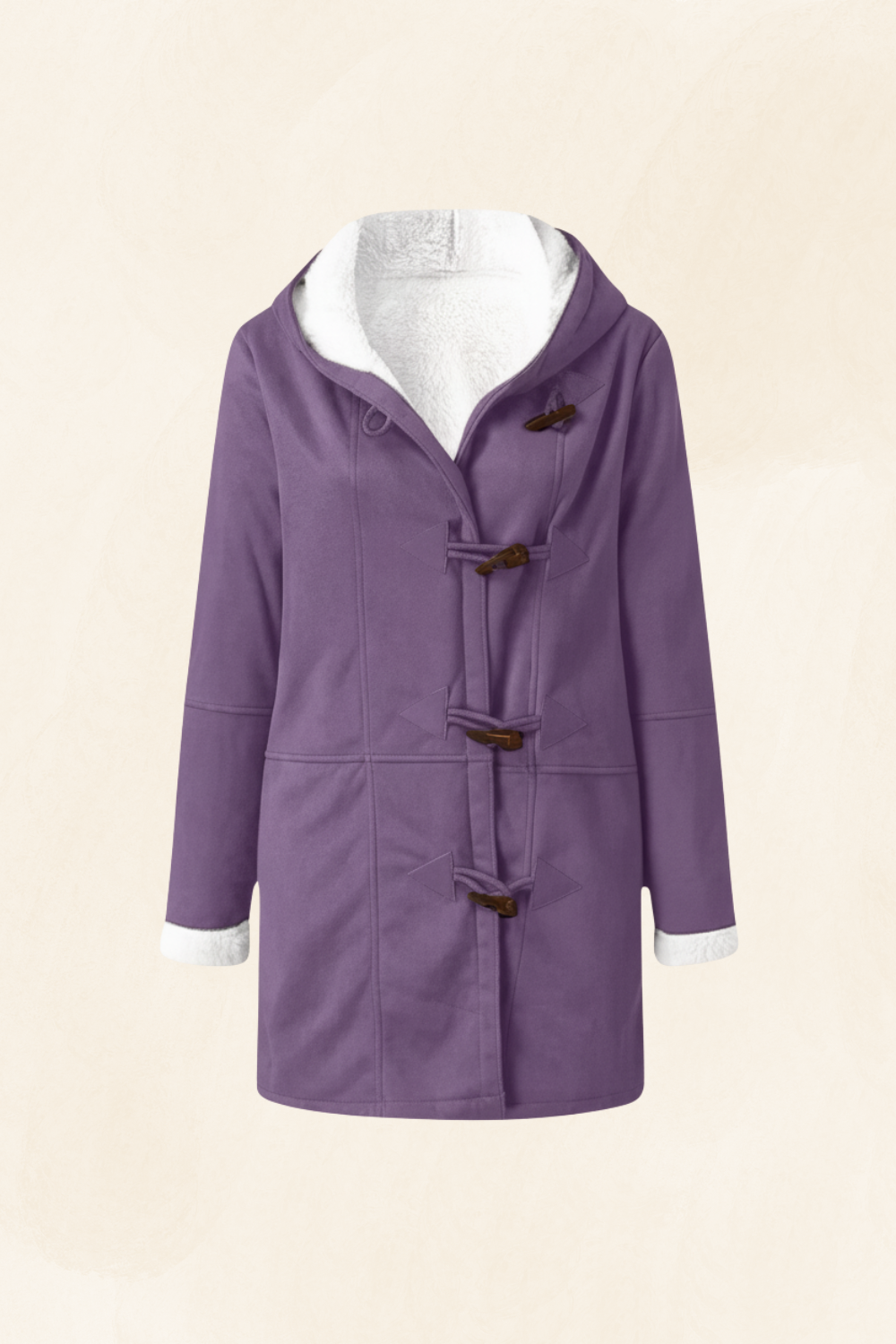 Élodie Claire | Women's Luxe Fleece-Lined Coat