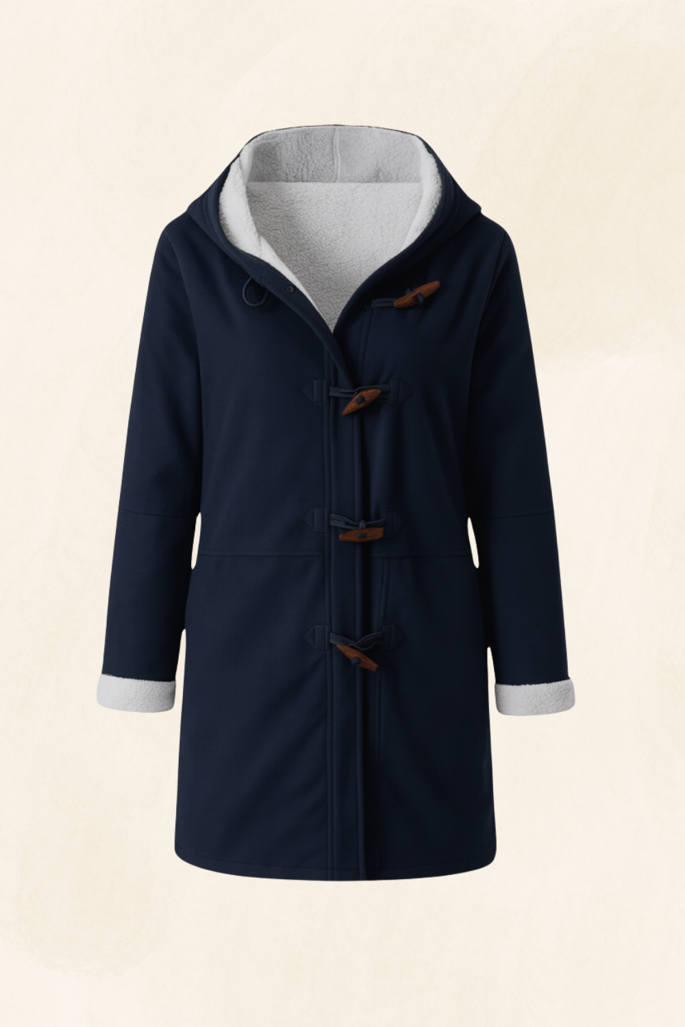 Élodie Claire | Women's Luxe Fleece-Lined Coat