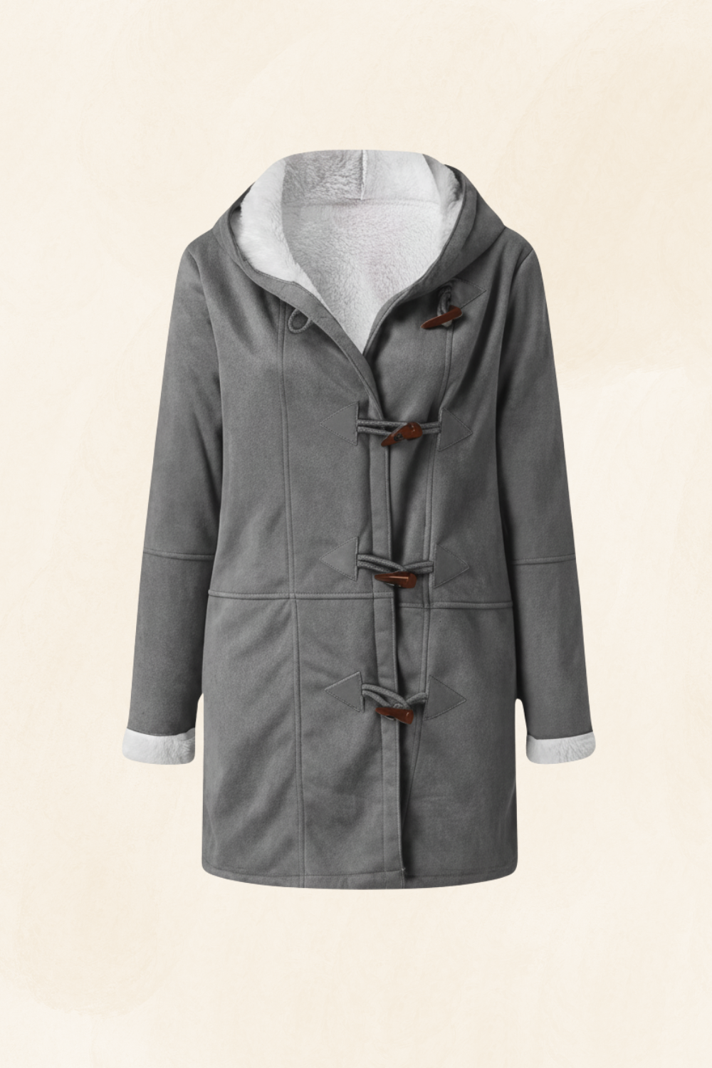 Élodie Claire | Women's Luxe Fleece-Lined Coat