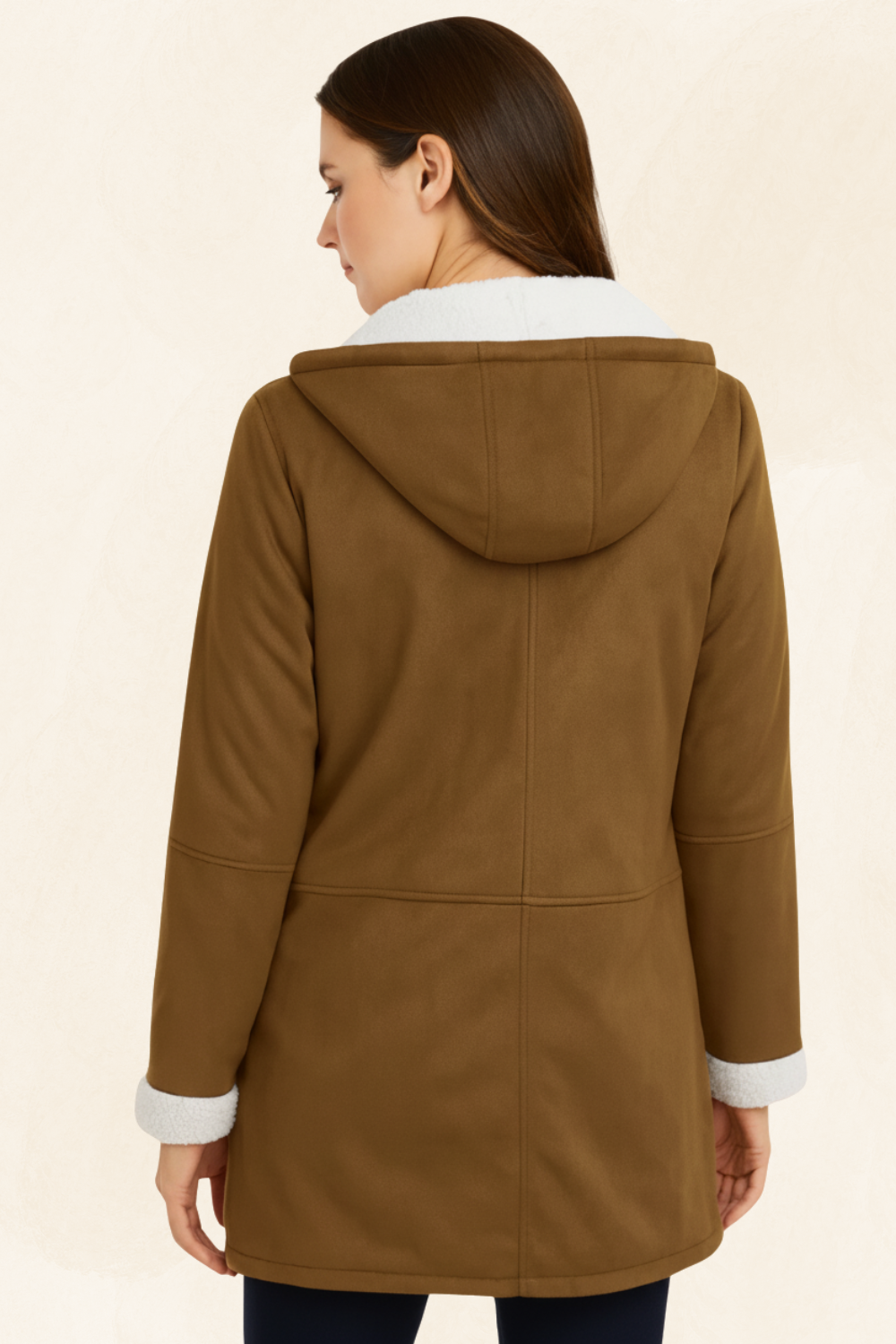 Élodie Claire | Women's Luxe Fleece-Lined Coat