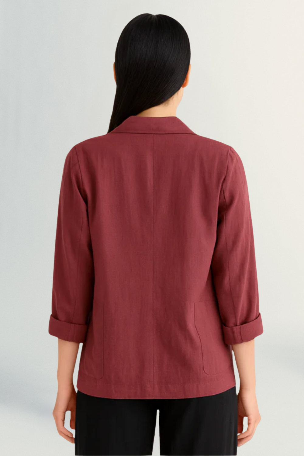 Evelyne | Women’s Luxe Sculpted Velvet Blazer