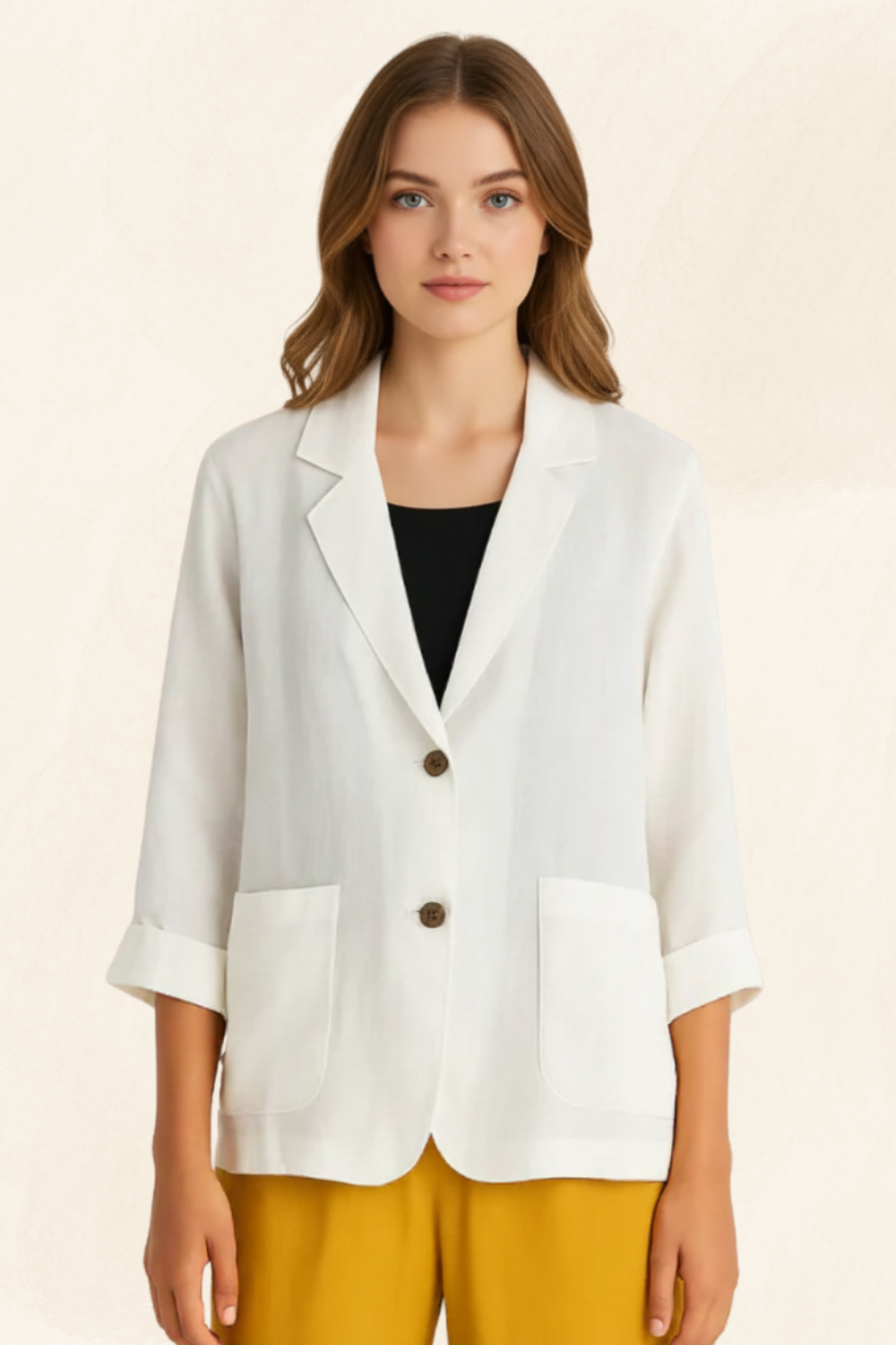 Evelyne | Women’s Luxe Sculpted Velvet Blazer