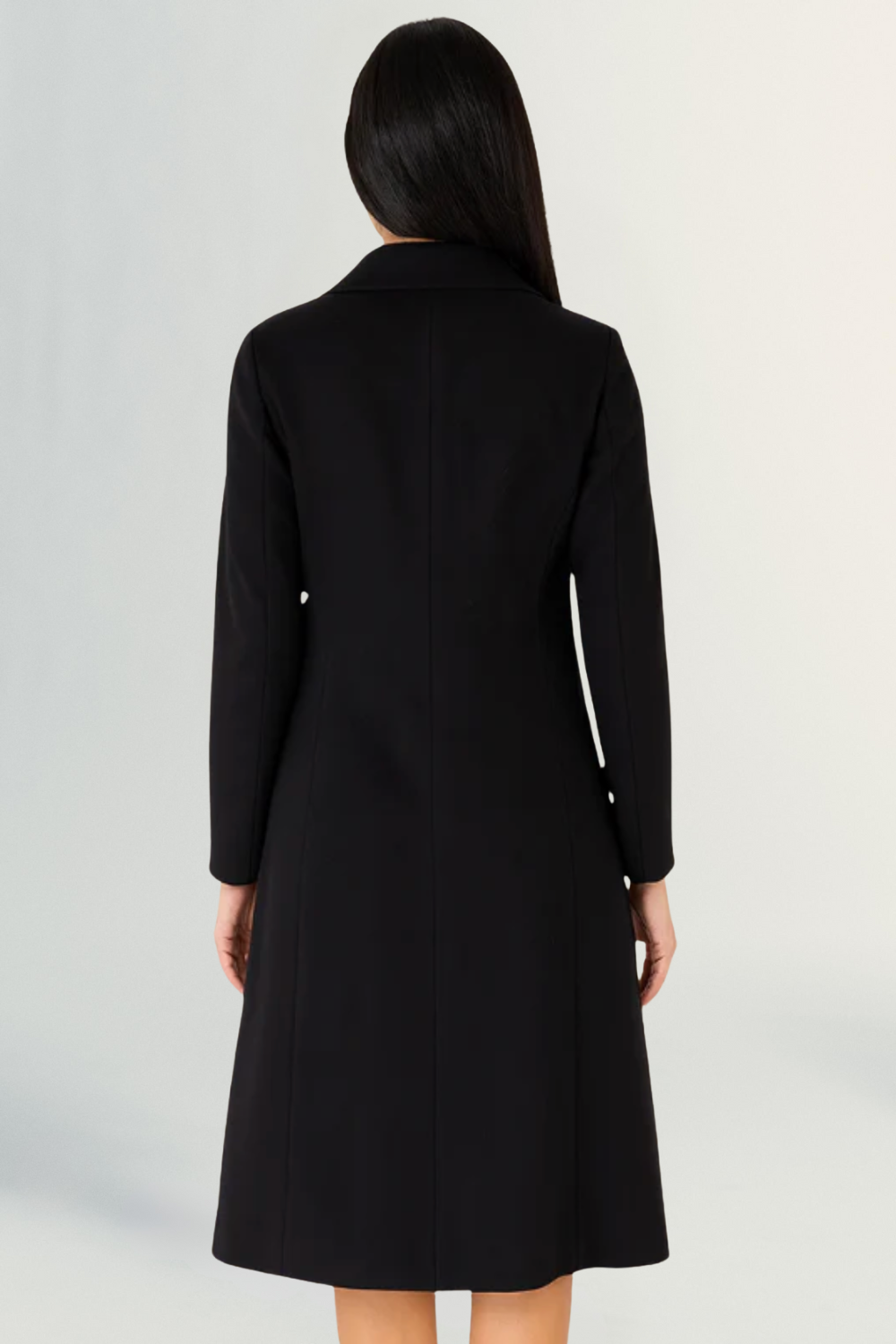 Isolde | Women’s Long Wool-Blend Elegance Coat