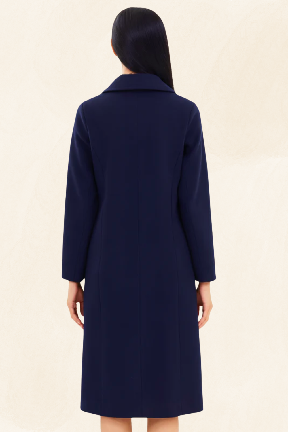 Isolde | Women’s Long Wool-Blend Elegance Coat