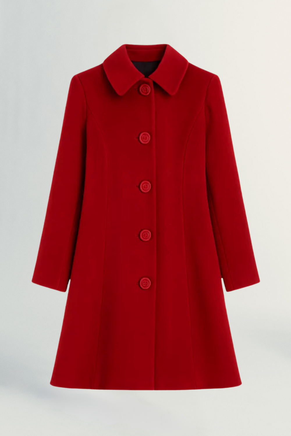 Isolde | Women’s Long Wool-Blend Elegance Coat
