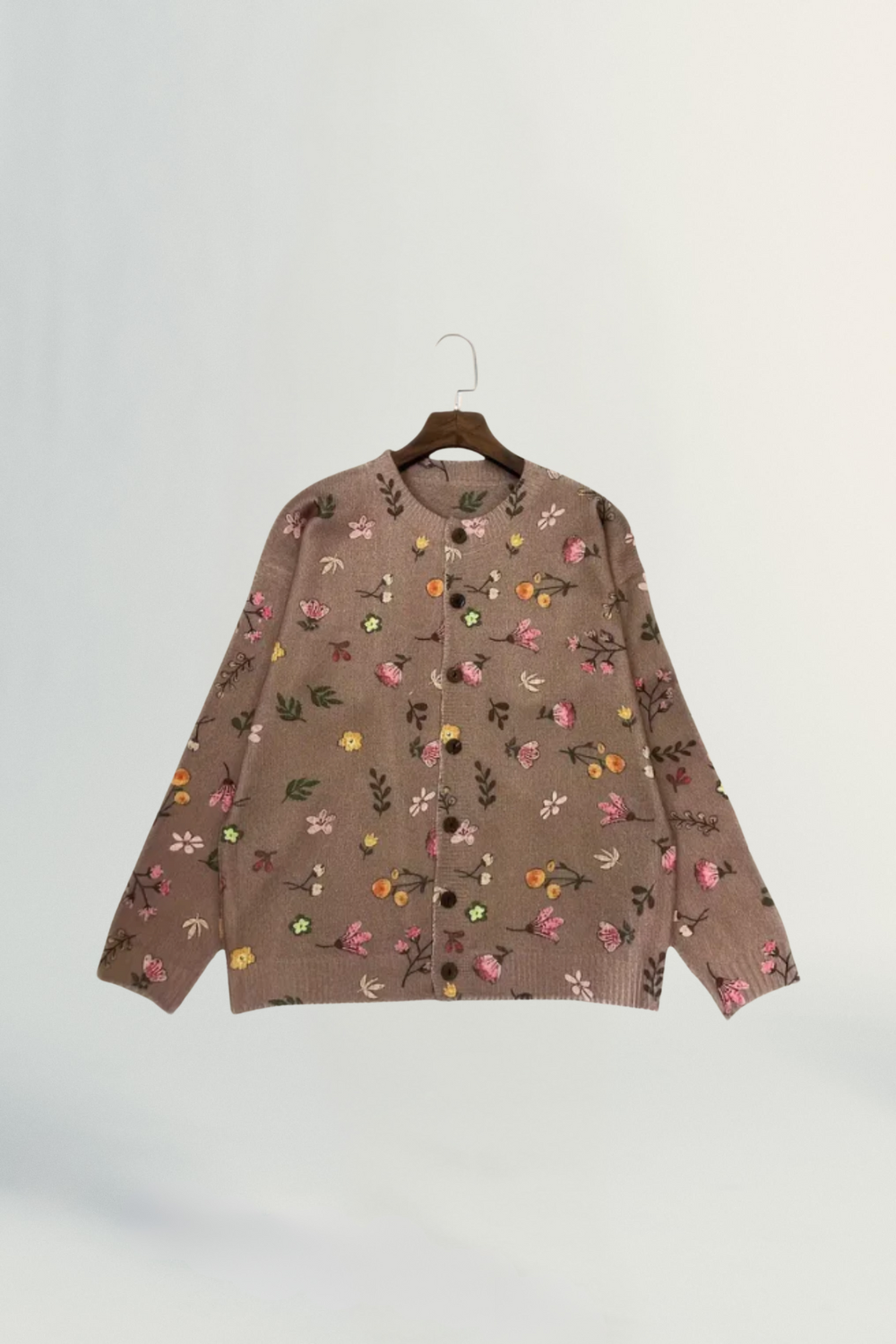 Lucienne | Women’s Floral Knit Cardigan