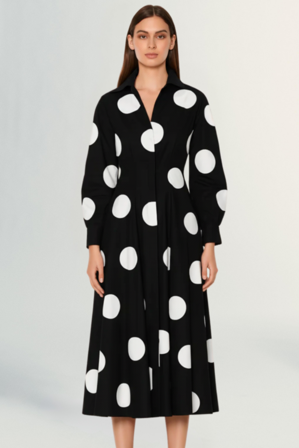 Maëlle | Women’s Elegant Shirt Dress