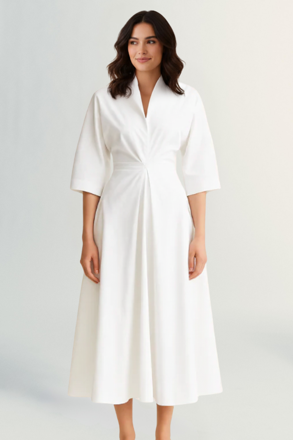 Maëlle | Women’s Elegant Shirt Dress