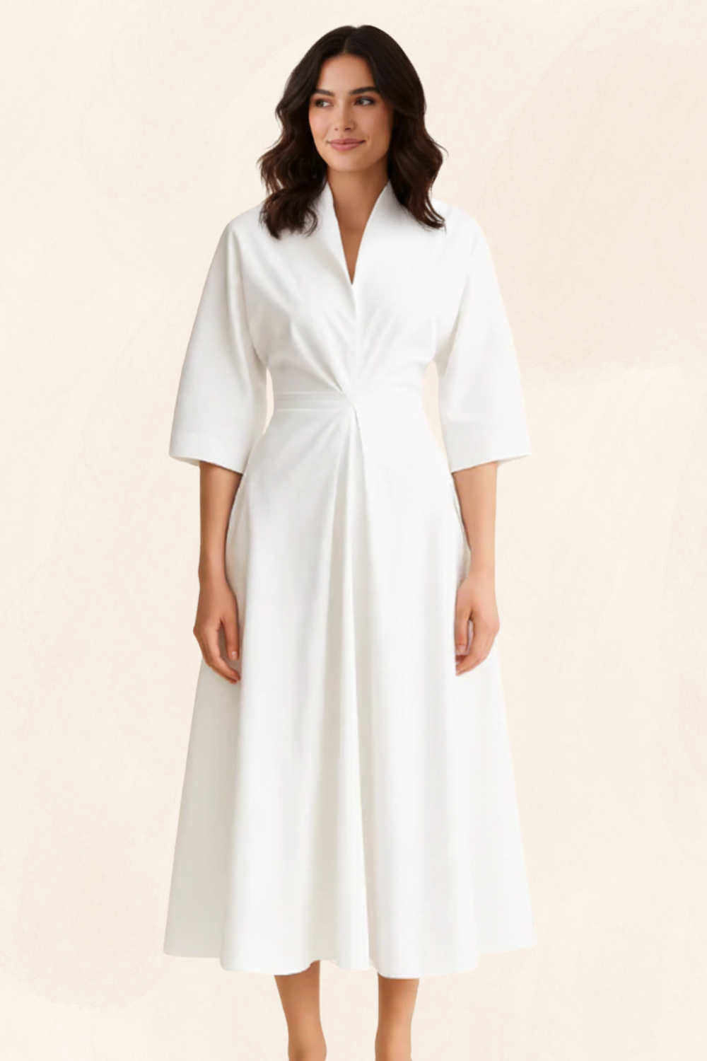 Maëlle | Women’s Elegant Shirt Dress