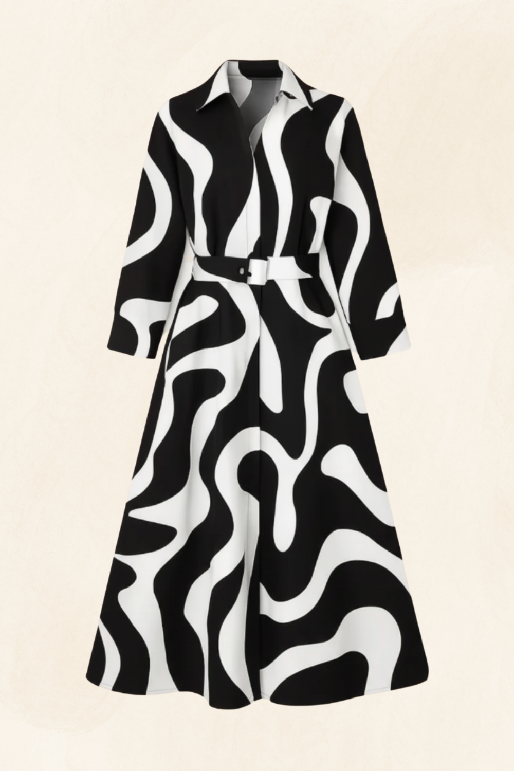 Maëlle | Women’s Elegant Shirt Dress