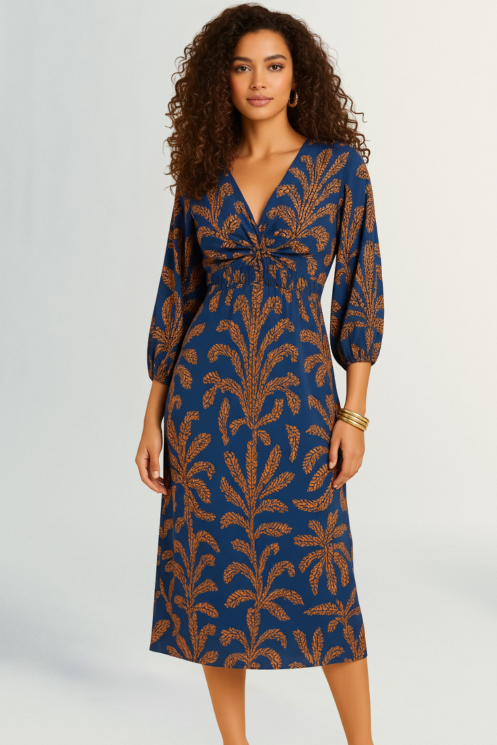 Maëva | Women’s Boho Midi Wrap Dress