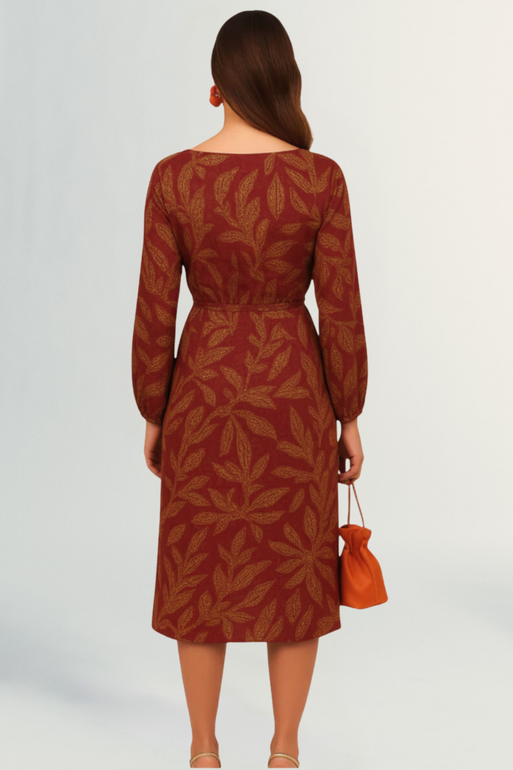 Maëva | Women’s Boho Midi Wrap Dress