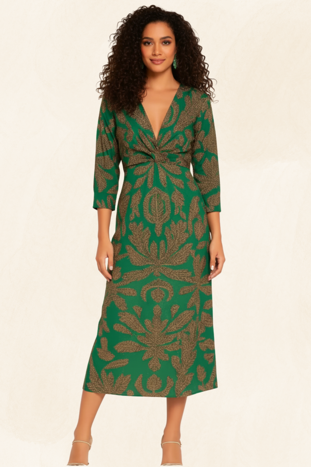 Maëva | Women’s Boho Midi Wrap Dress
