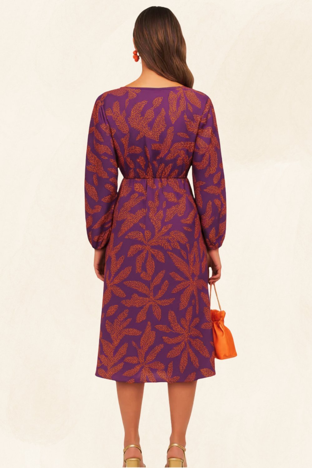 Maëva | Women’s Boho Midi Wrap Dress