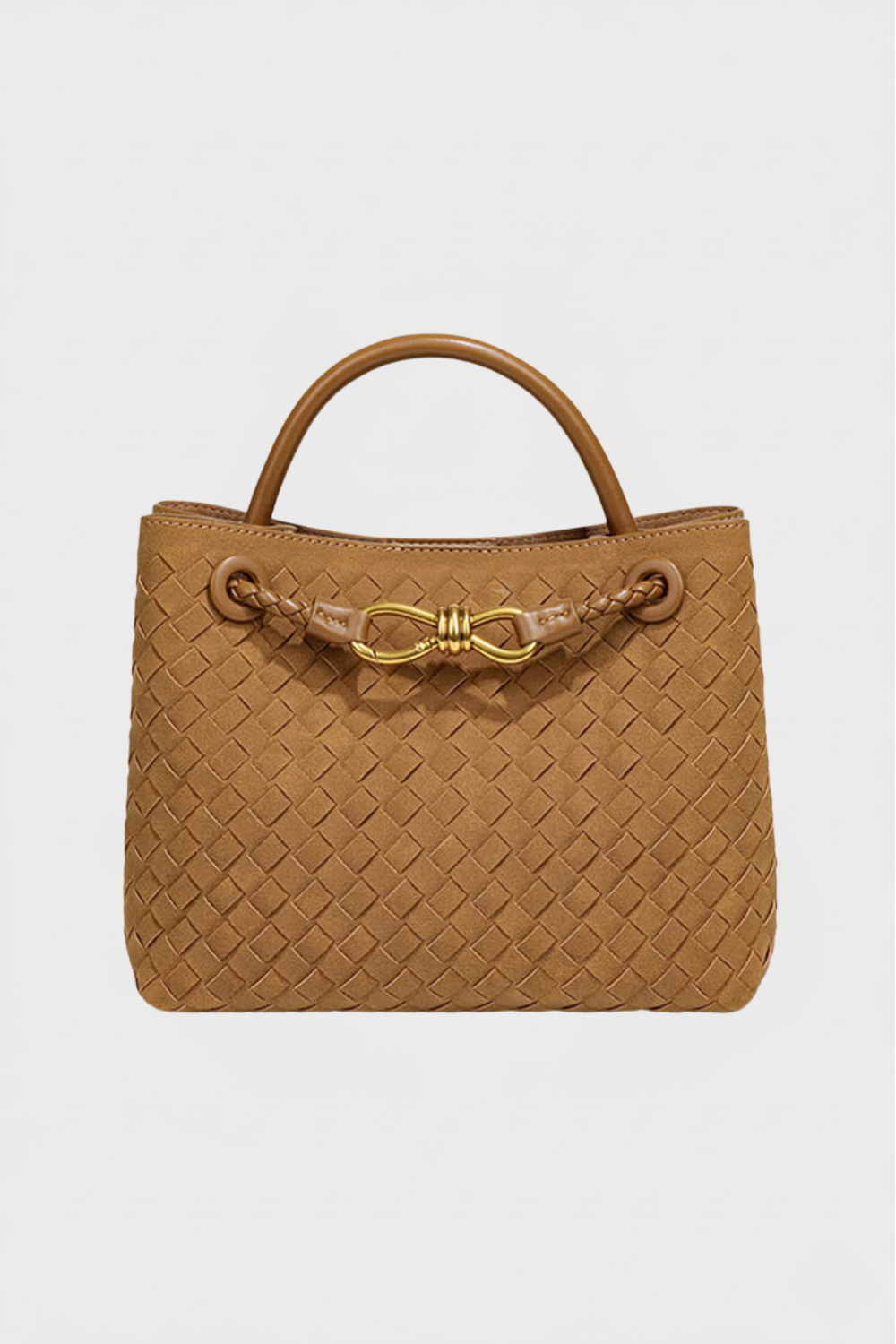 Odette | Women’s Braided Suede Shoulder Bag