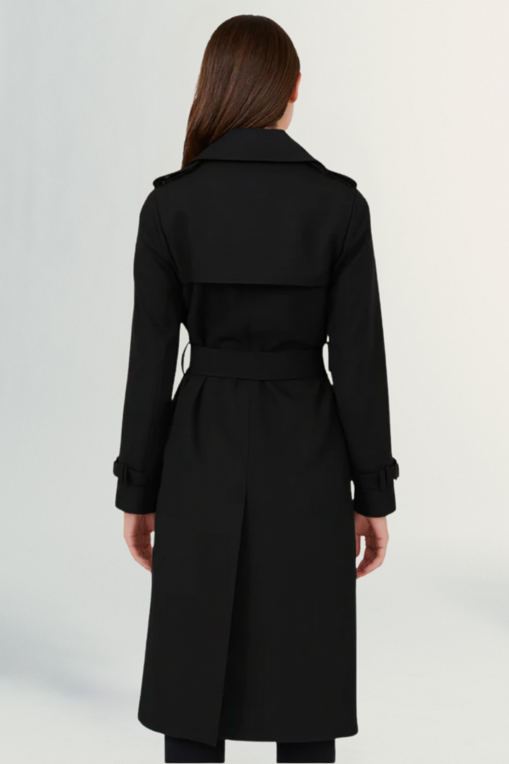 Parisienne Muse | Women's Luxe Tailored Trench Coat